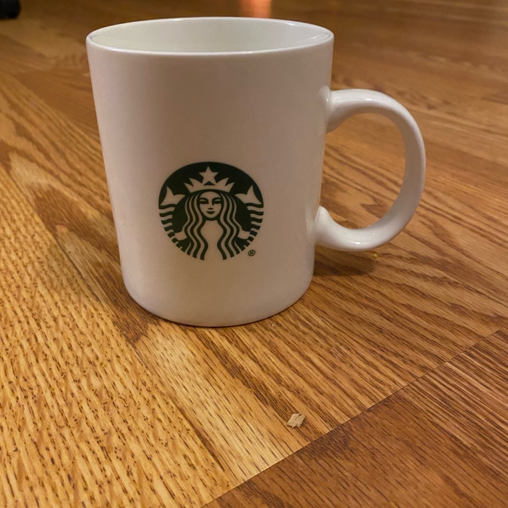Starbucks White Ceramic Mug